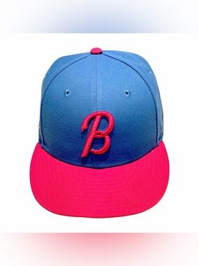 New Era 59Fifty Orioles 30th Anniversary Patch City Hat. Blue, Magenta. 7 1/8​